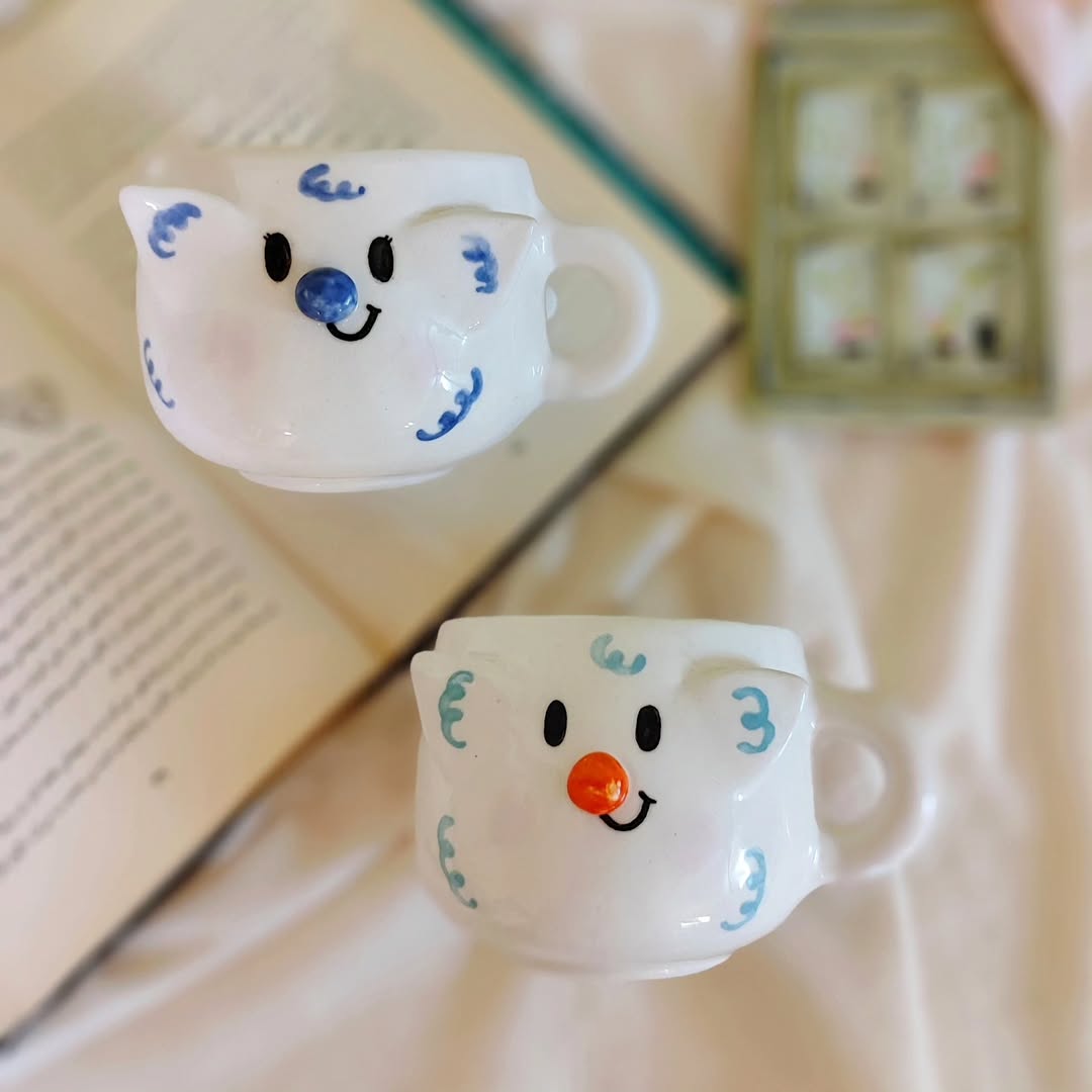 ماگ سرامیکی با طرح خواهر و برادری